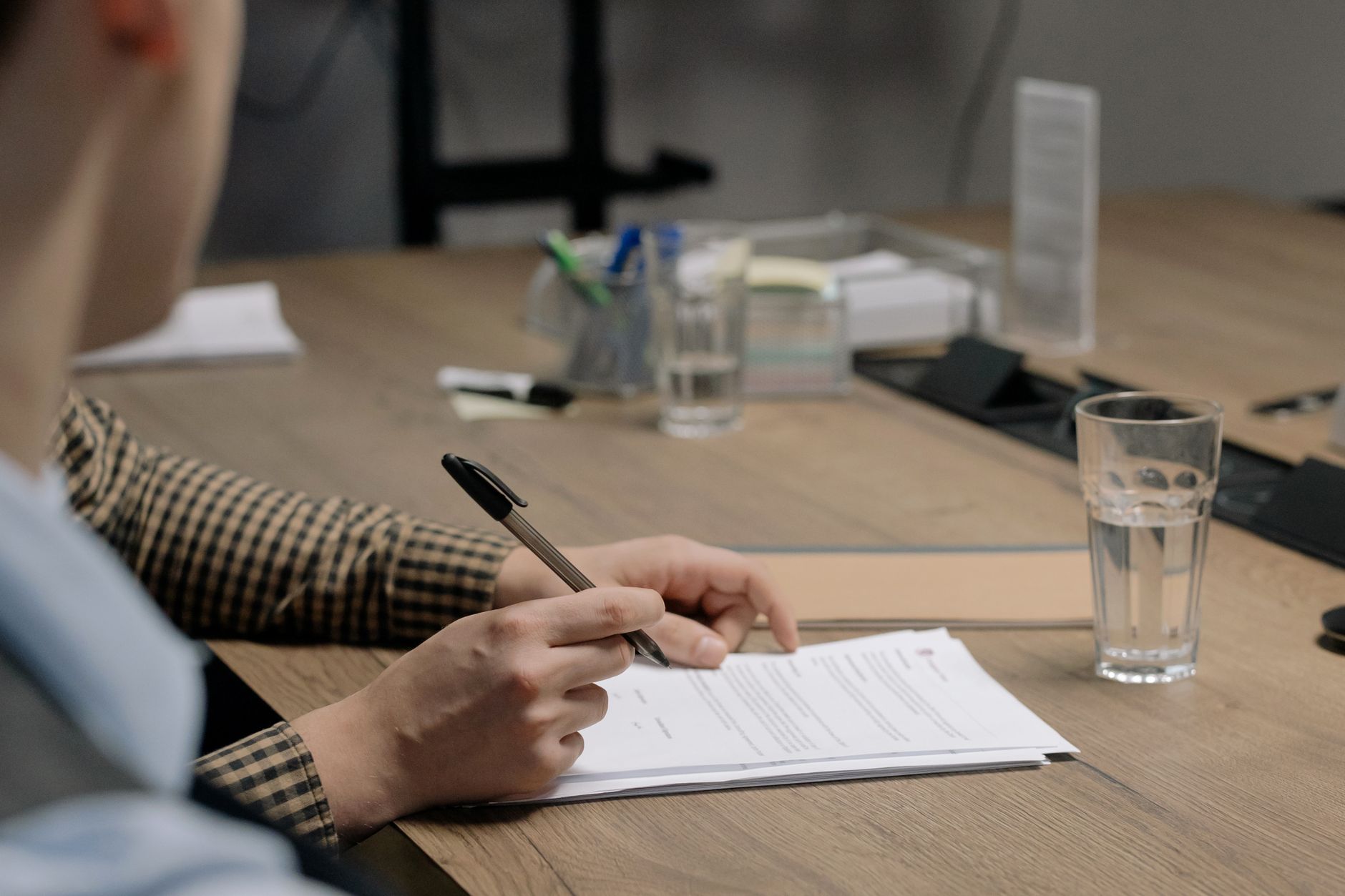 Business documents on desk illustrating regulatory compliance requirements
