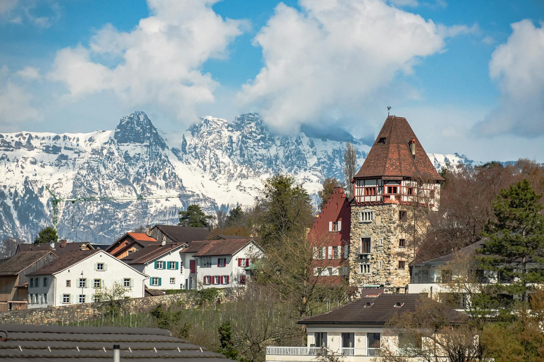 Liechtenstein financial district with alpine backdrop symbolising EEA regulatory alignment